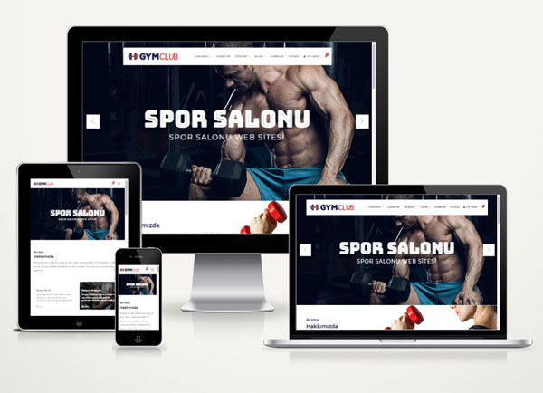 Spor Salonu Web Sitesi Flux v3.0