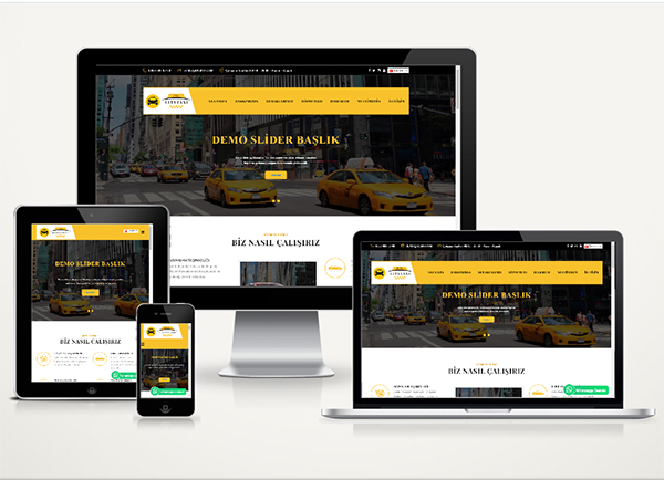Taksi Durağı Web Sitesi City v4.5
