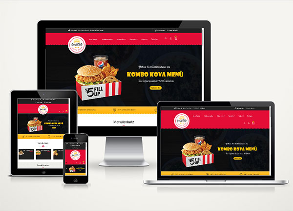 E-Ticaret Sitesi Fast Food Tomato v4.0