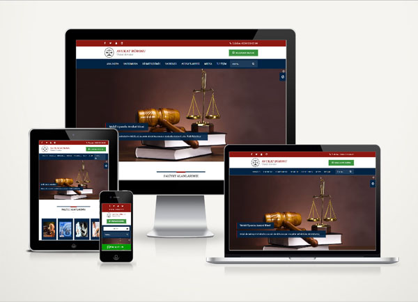 Hukuk/ Avukat Web Sitesi Firm v3.0